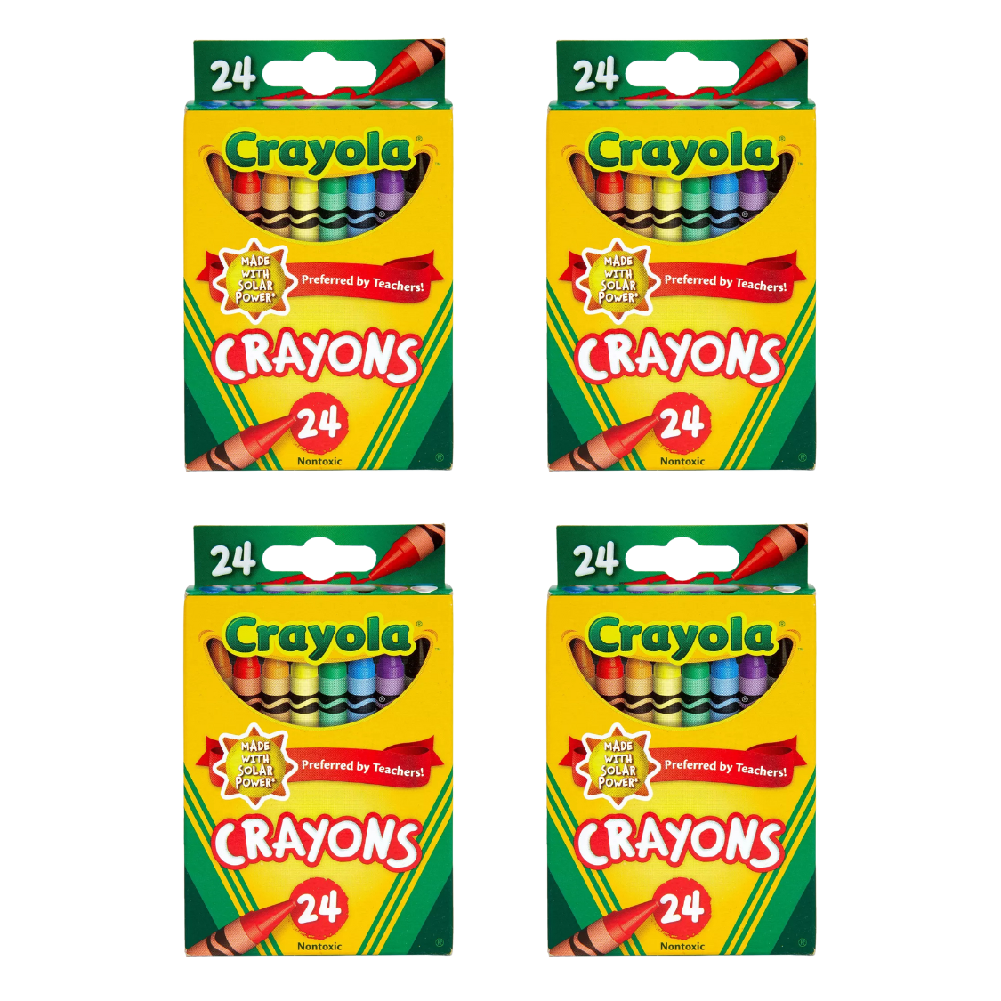 4 boxes of Crayola Crayon