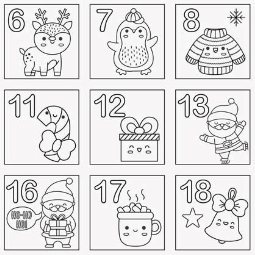 close up of coloring poster